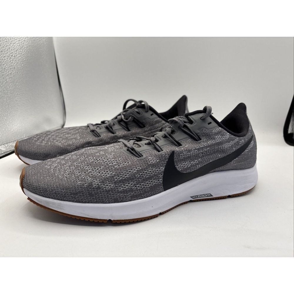 Nike Air Zoom Pegasus 36 Gunsmoke 2019 AQ2203-001 Running Jogging Men's Sz 12